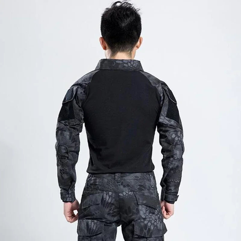 S-4XL Outdoor G2 Camouflage US - Tactical Military Shirt Cargo 评论和价格