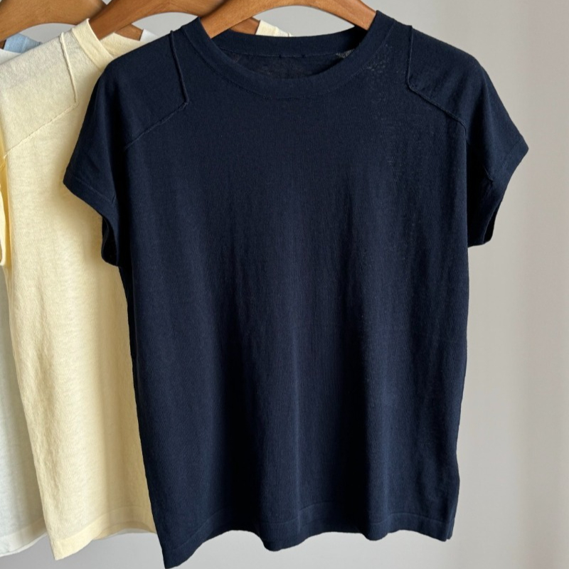 Deconstructed Shoulder Line Kn - T-Shirts 评论和价格