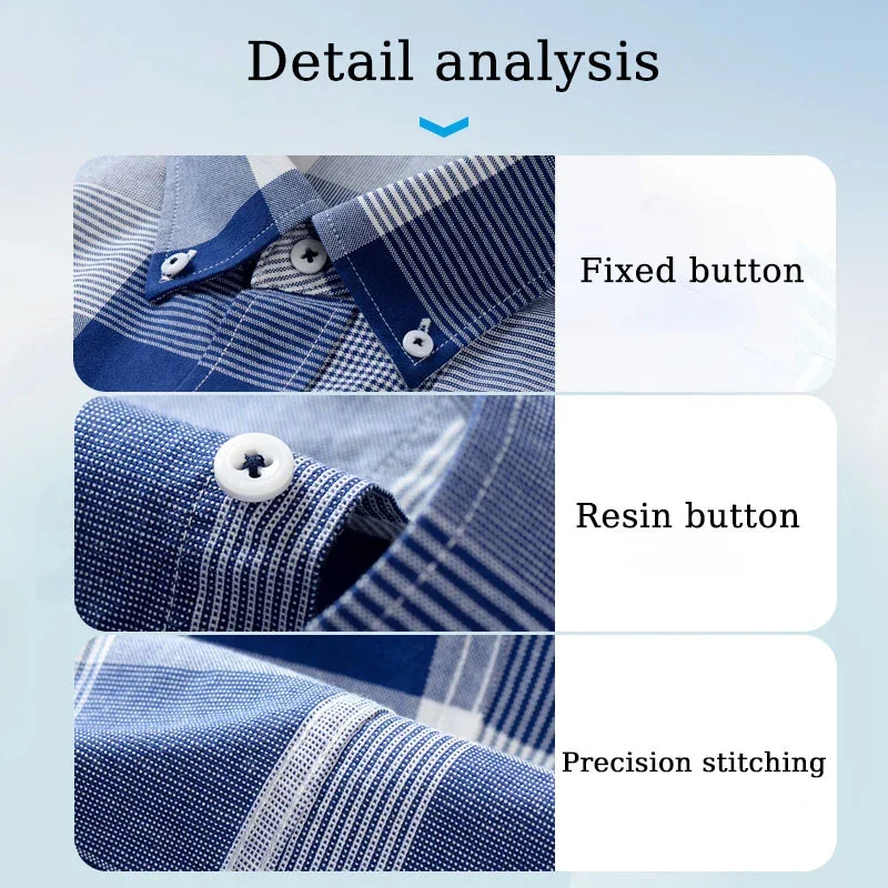 TFETTERS Brand 2026 Spring Dre - Oxford Cotton Casual Shirt Business 评论和价格