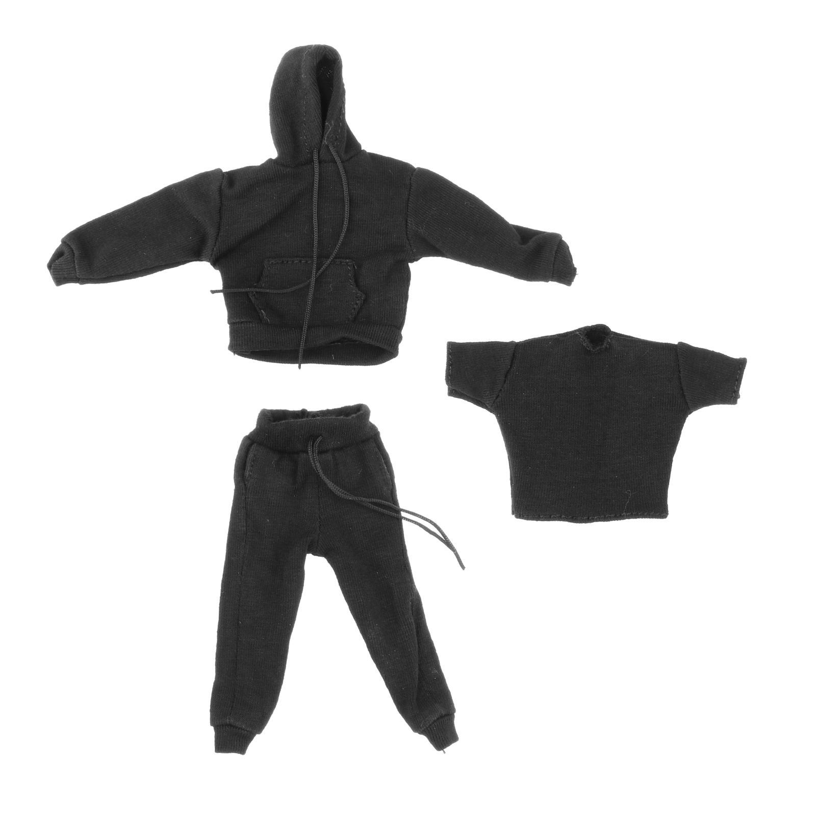 1/12 Scale Clothes Mens Hoodie - T-Shirts 评论和价格