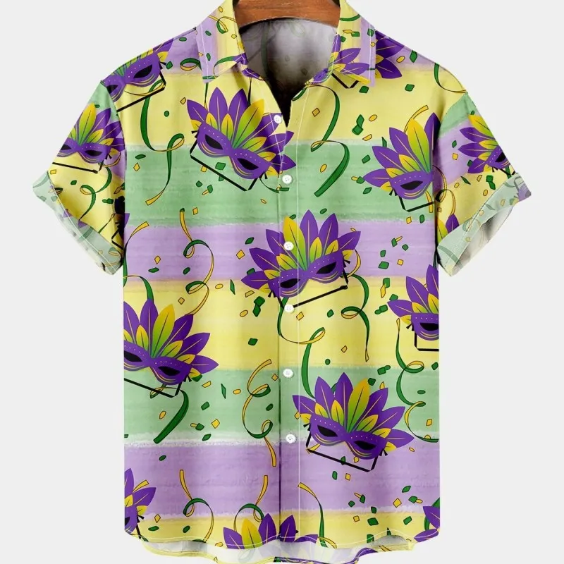 Mens Summer Hawaiian Floral Vi - Vintage Hawaiian Floral Shirt 评论和价格